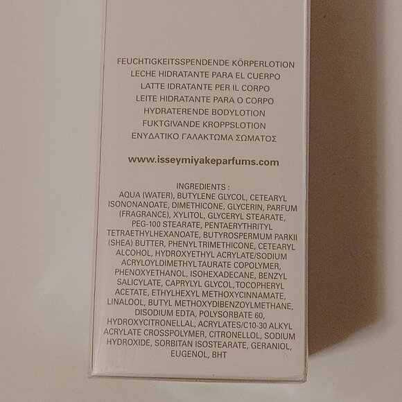 L'eau D'issey (issey Miyake) by Issey Miyake Body Lotion 6.7 oz for Women 200ml - Picture 4 of 9